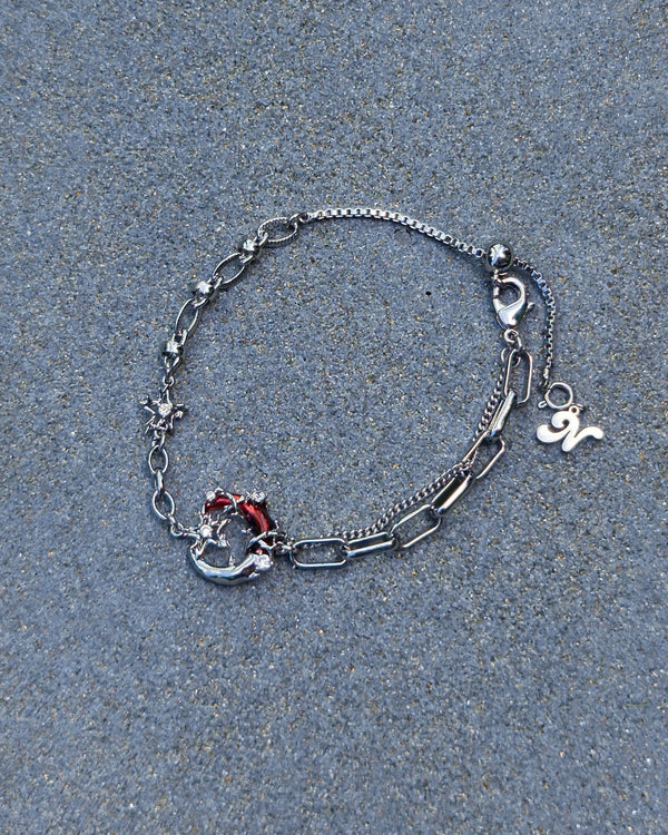 Scarlet Moon Bracelet