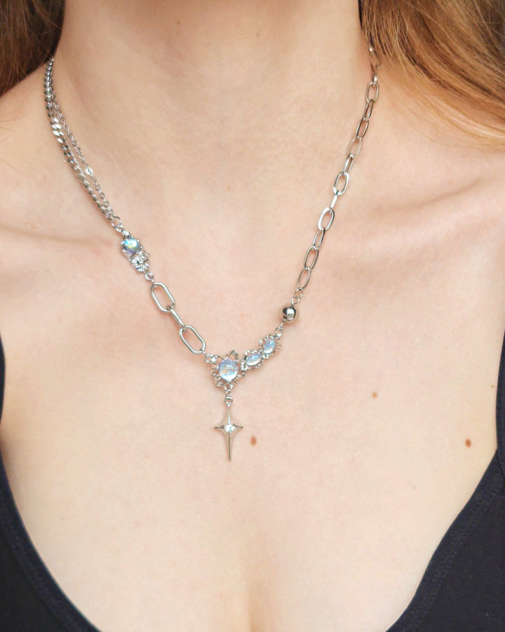 Necklace Opal Star - Nikaneko