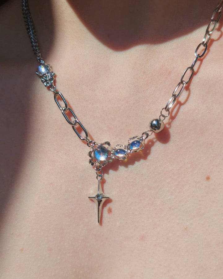 Necklace Opal Star - Nikaneko