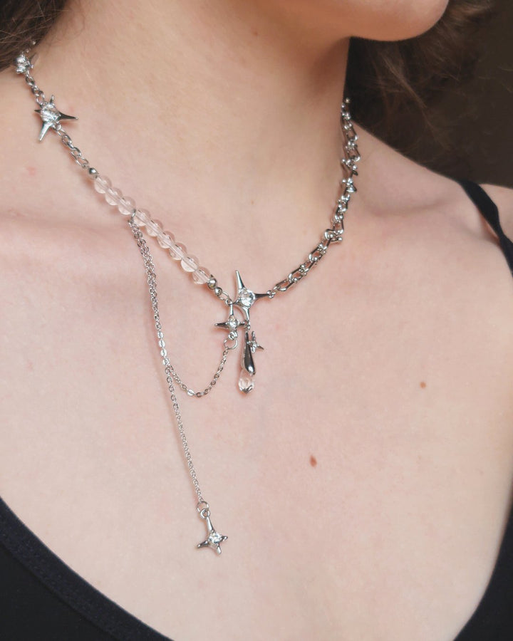 Necklace Stars & Crystals - Nikaneko