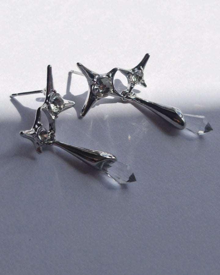 Earrings Stars & Crystals - Nikaneko