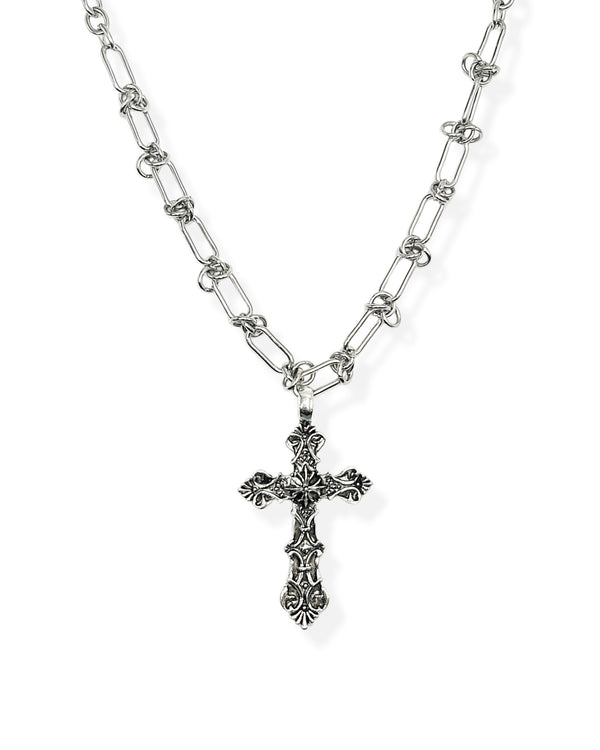 Ornamental Cross Necklace