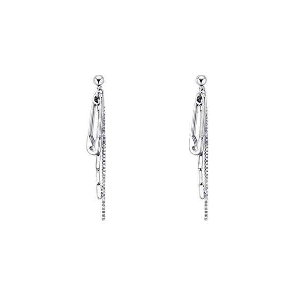 Safety Pin Earrings